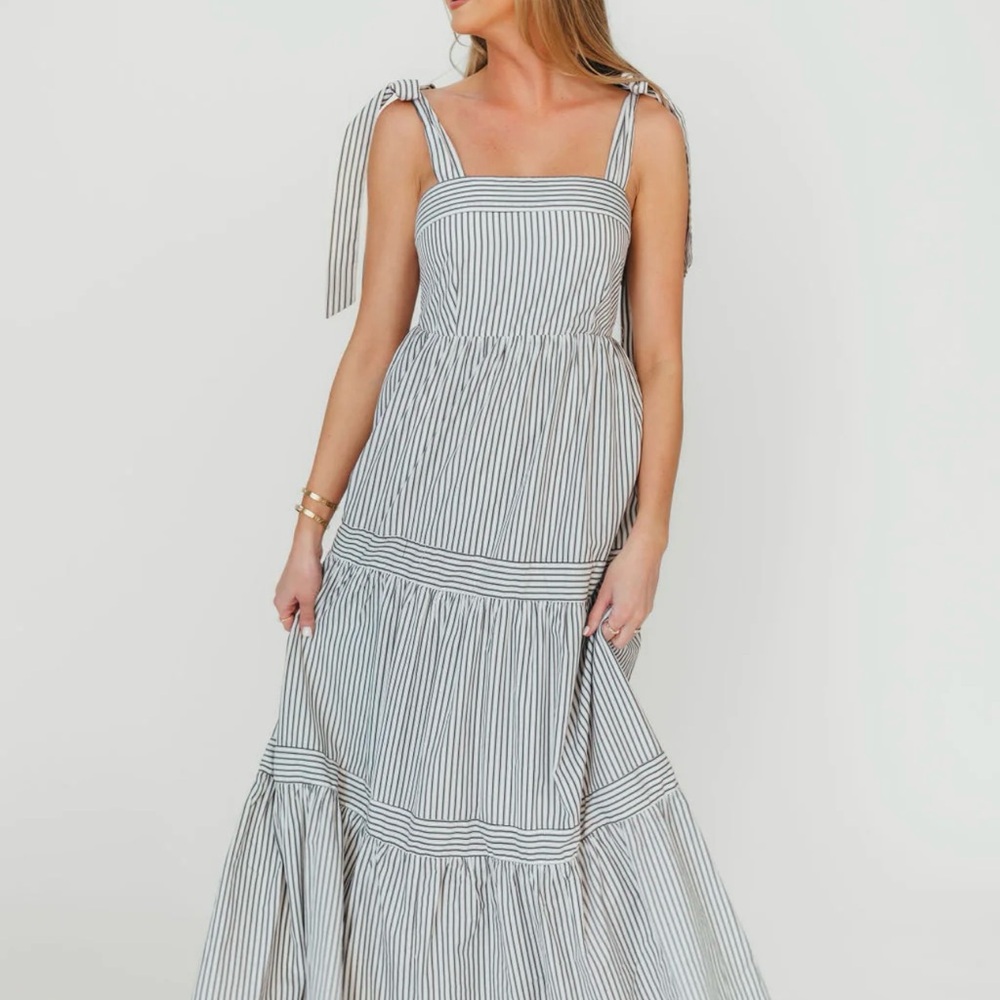 Striped Maxi Dress